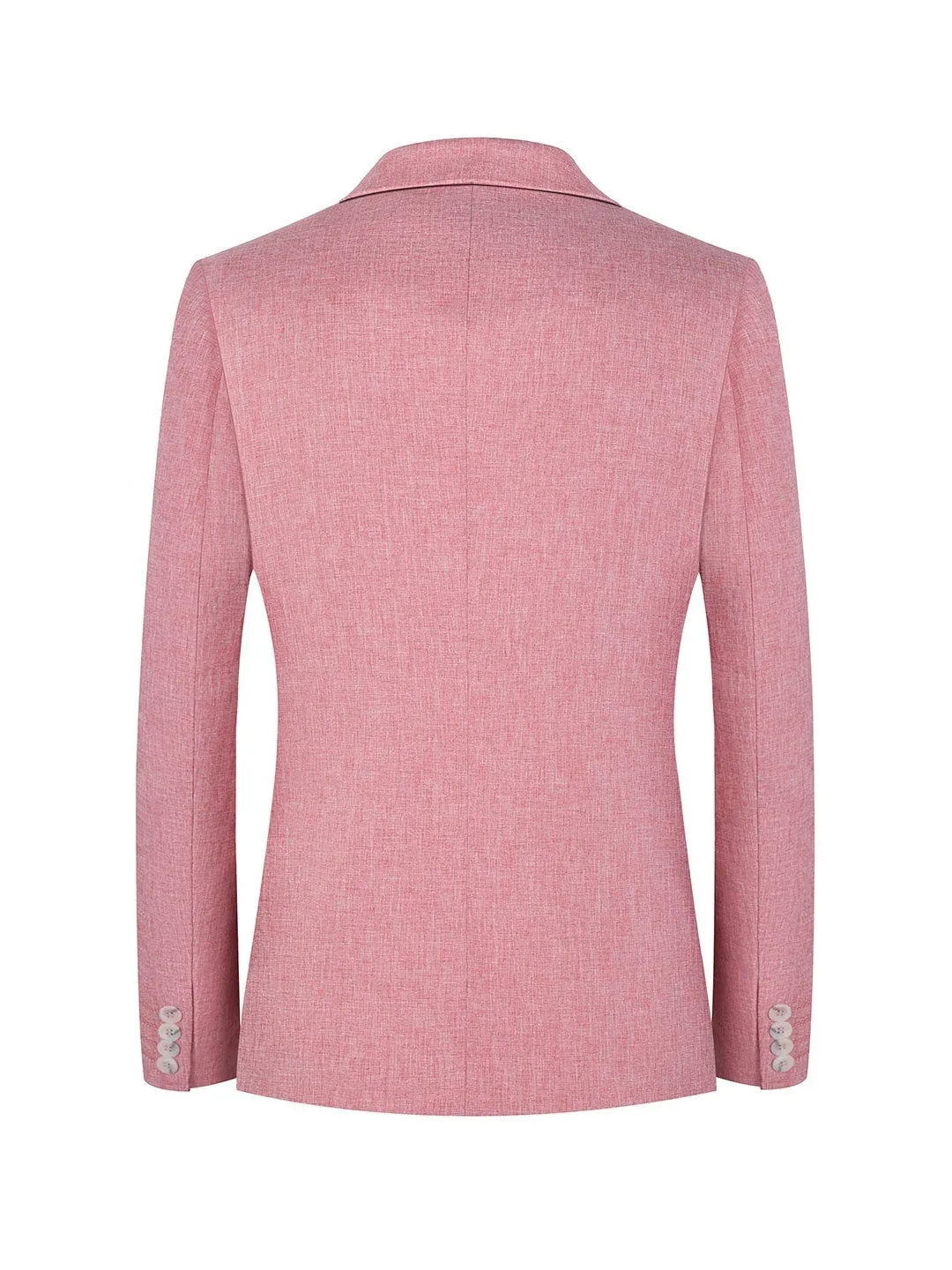 Men's lightweight western-style casual suit in pink or light blue for spring and summer wear