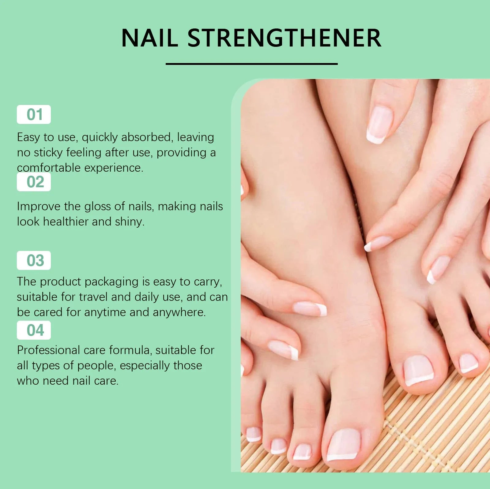 30ml bottle of nail care gentle cleaning solution for nails and cuticles