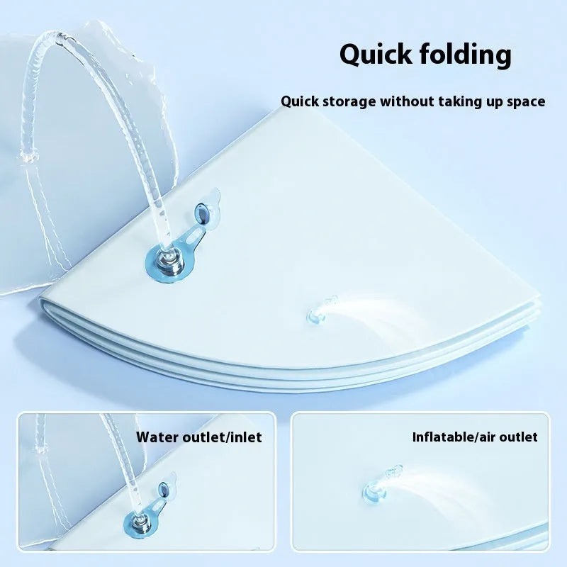 PVC pet cooling water cushion mattress in Underwater World design