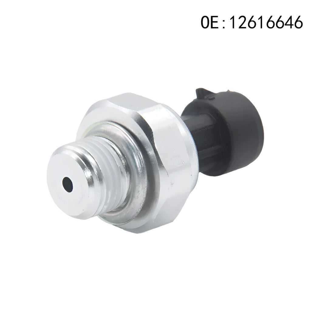 Silver metal fuel pressure sensor for GM Chevrolet Saturn vehicles