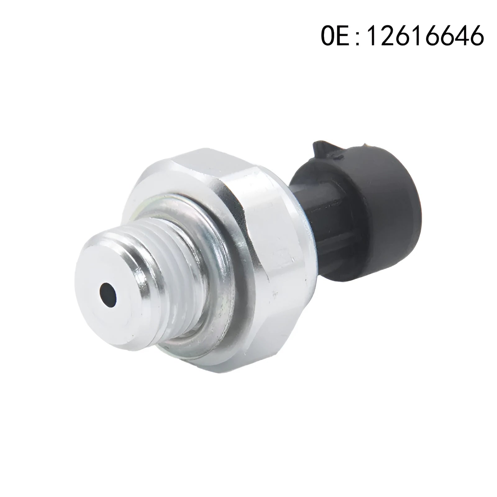 Silver metal fuel pressure sensor for GM Chevrolet Saturn vehicles