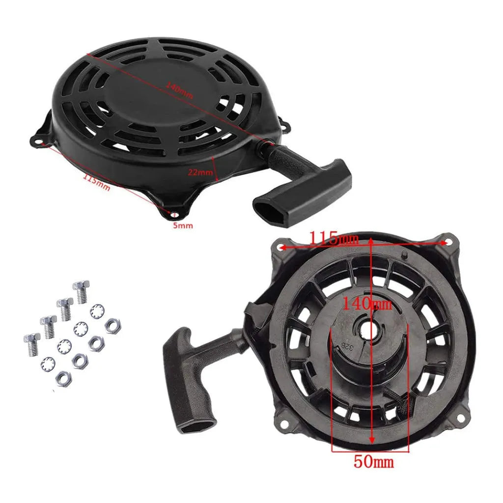 Bailitong 115mm diameter mechanical hand puller starter for small engines