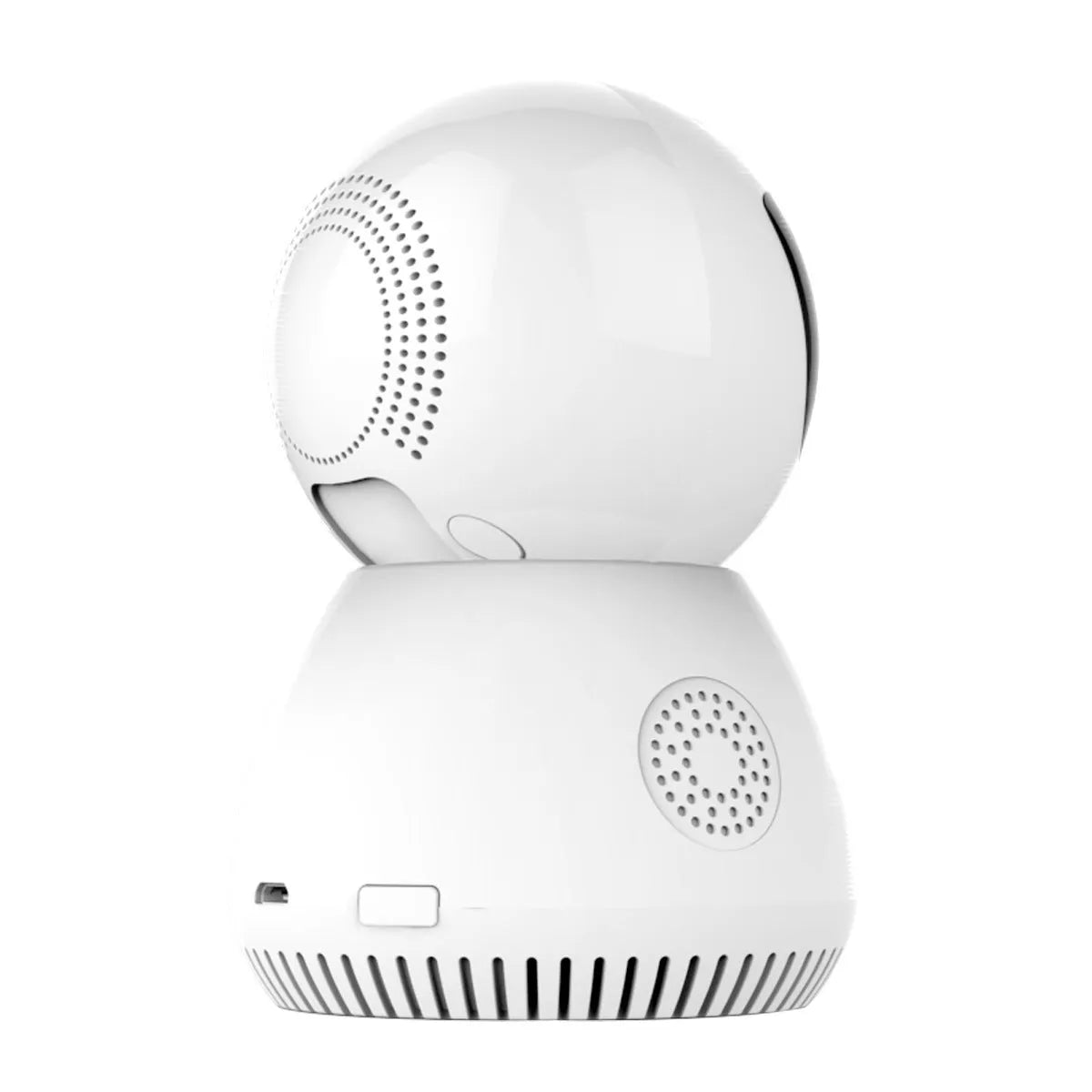 White 1080P wireless camera with 3.6mm lens and 1/3 inch sensor, 5V powered, UK plug option