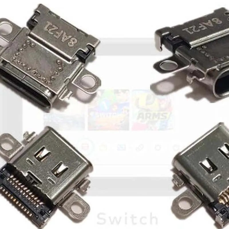 Genuine Nintendo NS console power charging port repair component