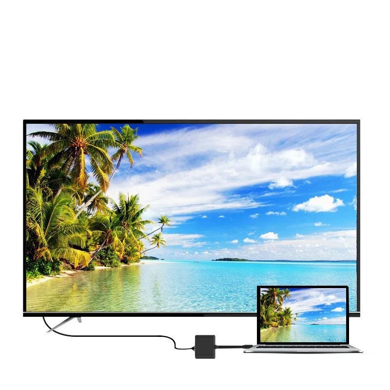 Black USB 3.1 Type-C to HDMI adapter cable for Nintendo Switch and USB-C devices