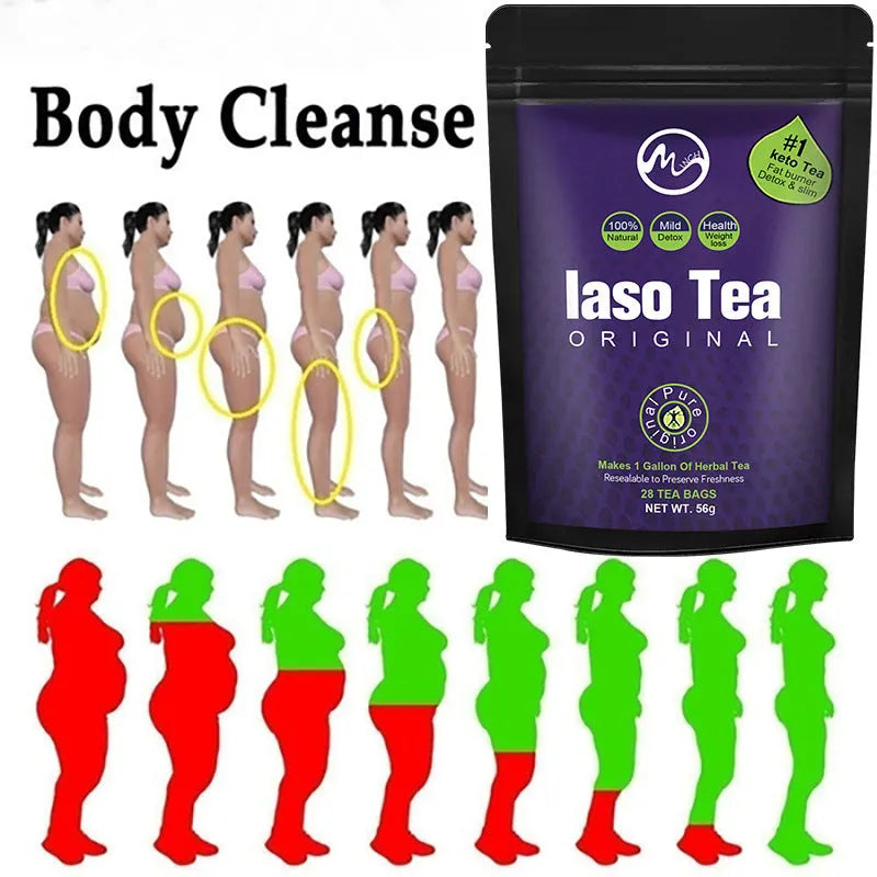 Single bag of sugar-free slimming tea for cold soaking preparation.