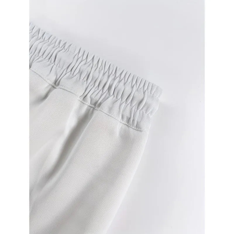 Men's corduroy trousers in mixed colours with loose fit for sports and uniform use