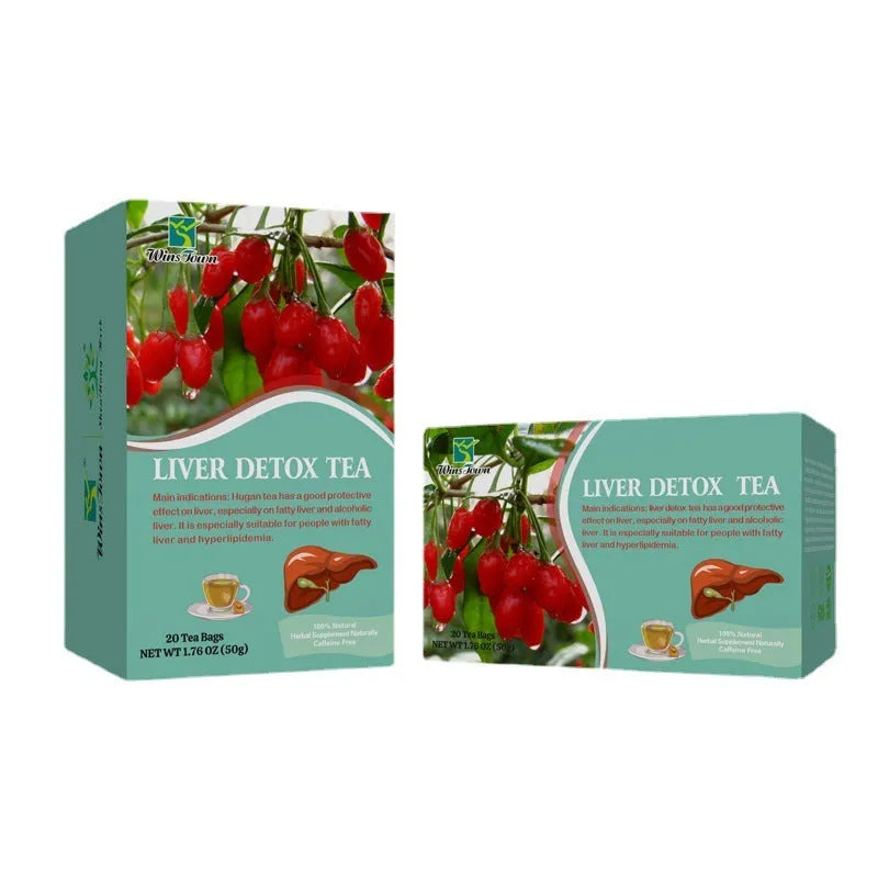 50g box of herbal substitute loose leaf tea made from Traditional Chinese Medicine ingredients.