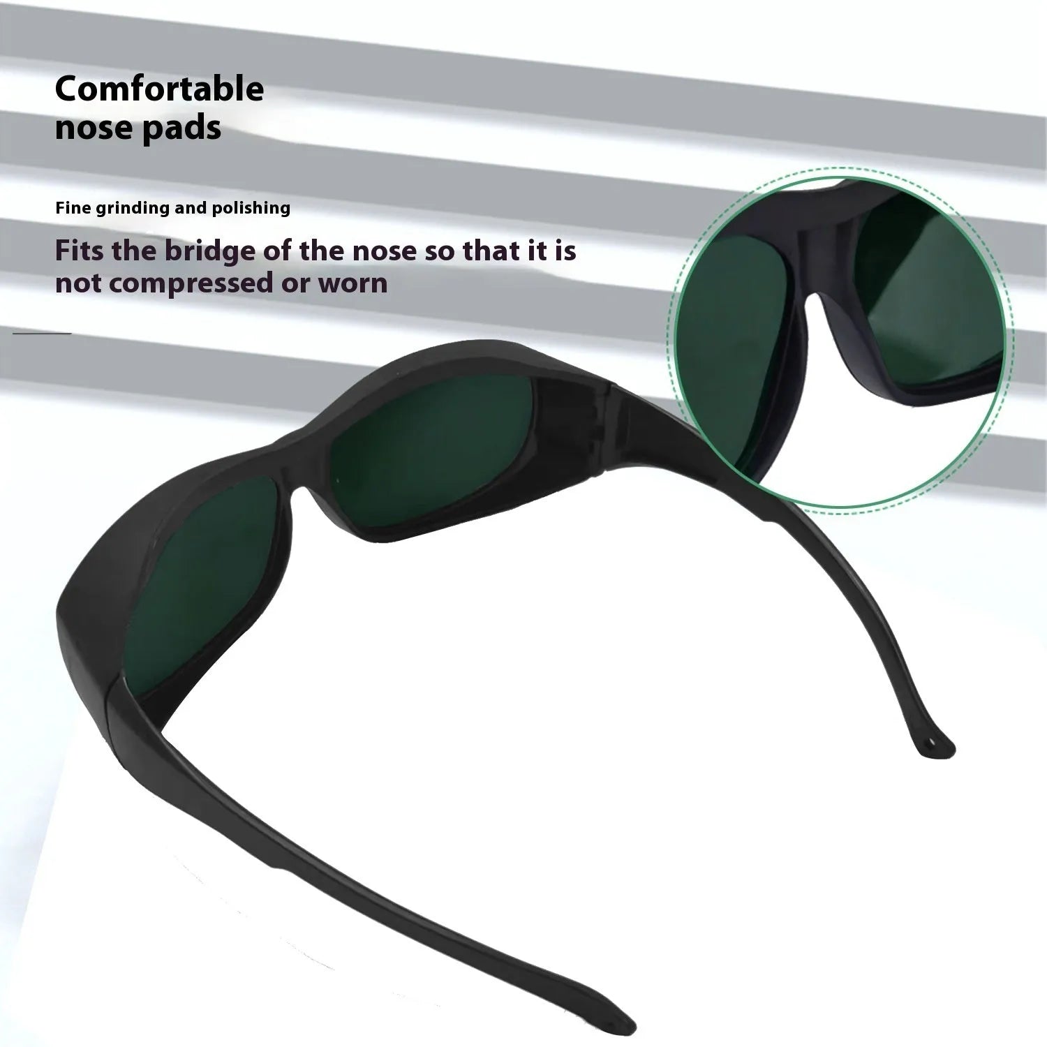 Welding and laser safety goggles for 200-2000nm photon skin rejuvenation protection