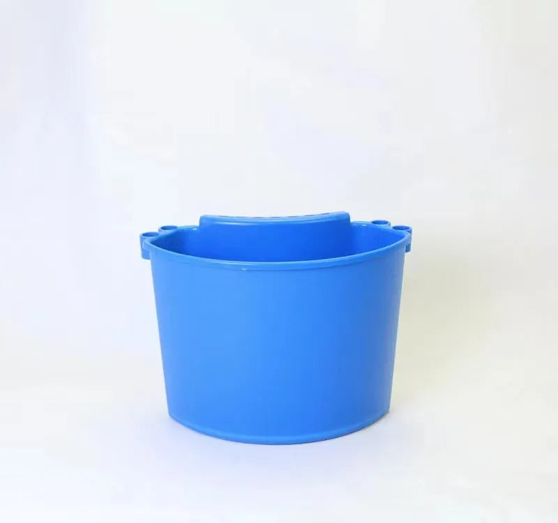 PP plastic car washing bucket in choice of black, red, blue or pink colours