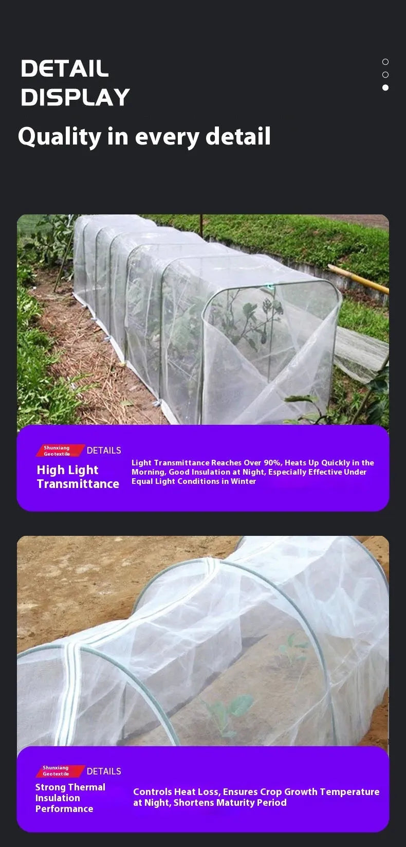 Plastic greenhouse film roll for vegetable shed covering, 4x8 metres, available in 8 silk and 15 silk thickness options