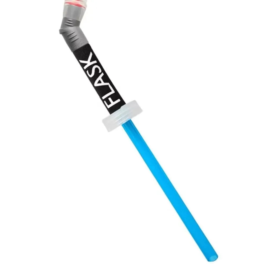 Plastic portable drinking straw for mountain climbing and biking with off-road rough styling