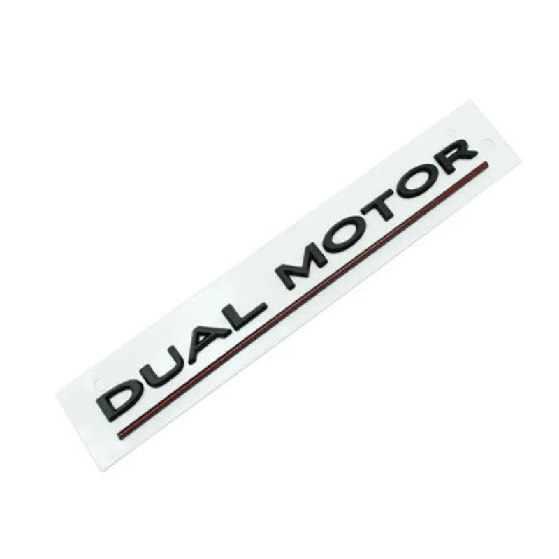 Tesla Model 3 performance English letter bumper sticker, 19cm by 3cm ABS plastic car modification label