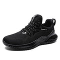 Adult breathable mesh running shoes with lace-up front strap, shown in available colours on an MD sole.