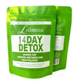 14-day herbal detoxification tea with individually wrapped 3g sachets