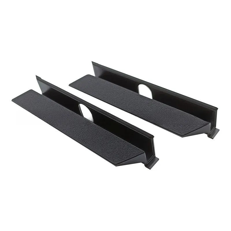 Black PS4 Pro hard drive bottom cover replacement part with door baffle strip