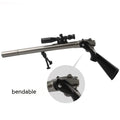 Creative 98K sniper rifle shaped gel pen with 0.5mm tip and blue ink in plastic Marvel series design