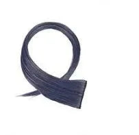 60cm long gradient curly hair wig patch extension in mixed silk material showing vibrant colour options