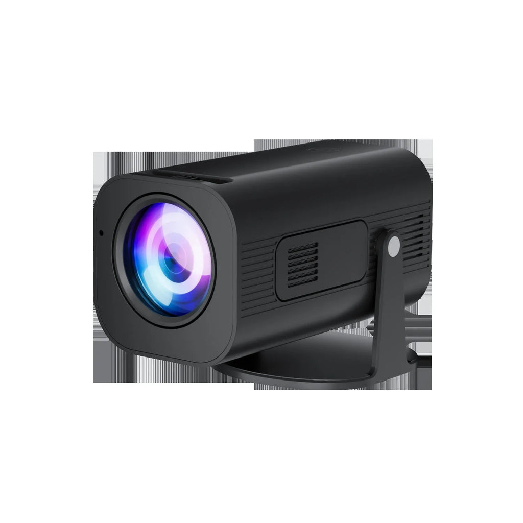 P330 portable mini projector in black or white colour with remote control and power cord