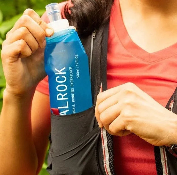Plastic portable drinking straw for mountain climbing and biking with off-road rough styling