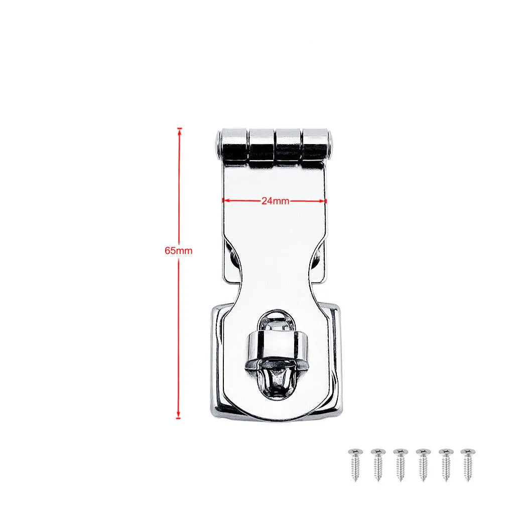 304 stainless steel lock latch bolt with mirror finish for doors and cabinets
