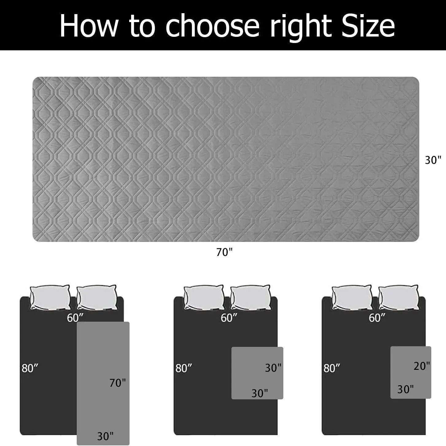 Reversible waterproof dog blanket on sofa showing two colour options, protecting furniture from pet accidents