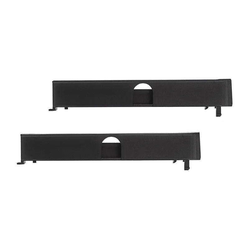 Black PS4 Pro hard drive bottom cover replacement part with door baffle strip