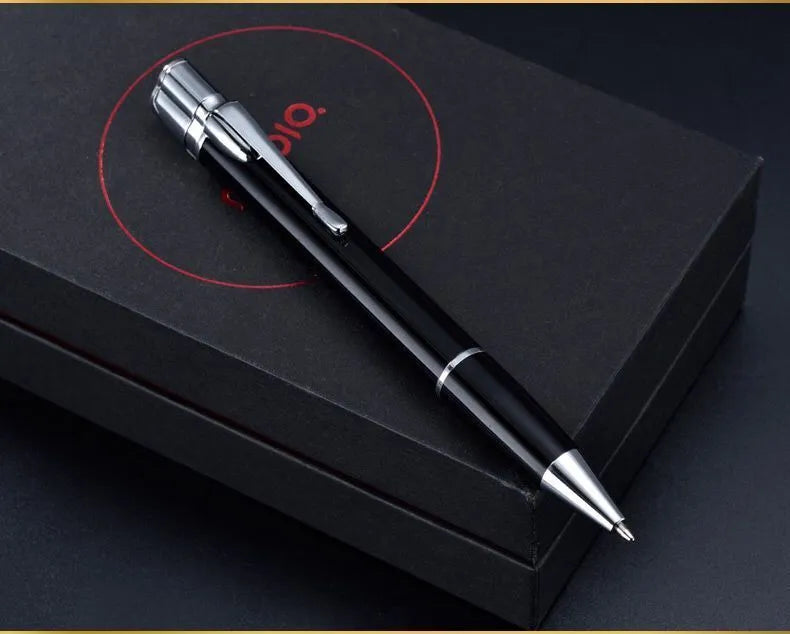 Windproof metal pen jet lighter with refillable butane system and portable slim design