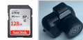 Black Y3000 HD outdoor sports camera with 0.96-inch display screen on a plain background
