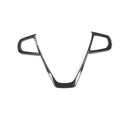 BMW steering wheel carbon fibre pattern button frame decoration kit