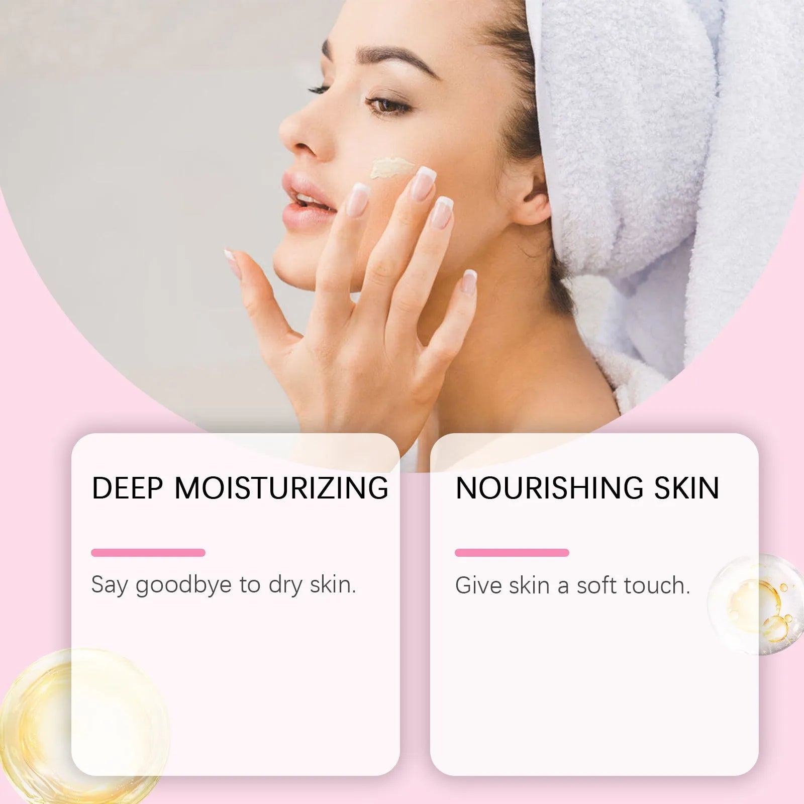 Sakura Butter Cream Nourishing Moisturising Care 100g jar, a cubed face cream measuring 5.7cm.