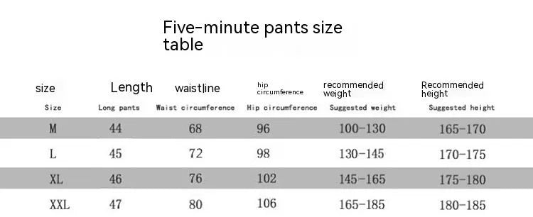 Men's black quick-dry running shorts with knee-length design for summer sports