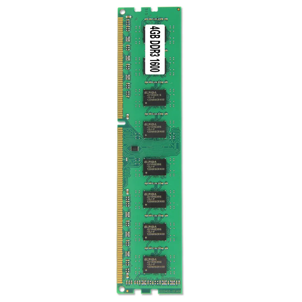 4GB DDR3 1600MHz desktop memory module for AMD compatible PC systems
