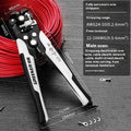 Fully automatic wire stripping pliers made from high carbon steel and 45 steel in a box.