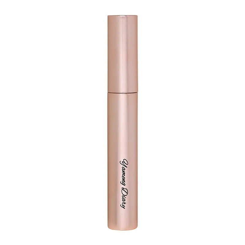 Long curling waterproof mascara in black and brown shades with applicator wand