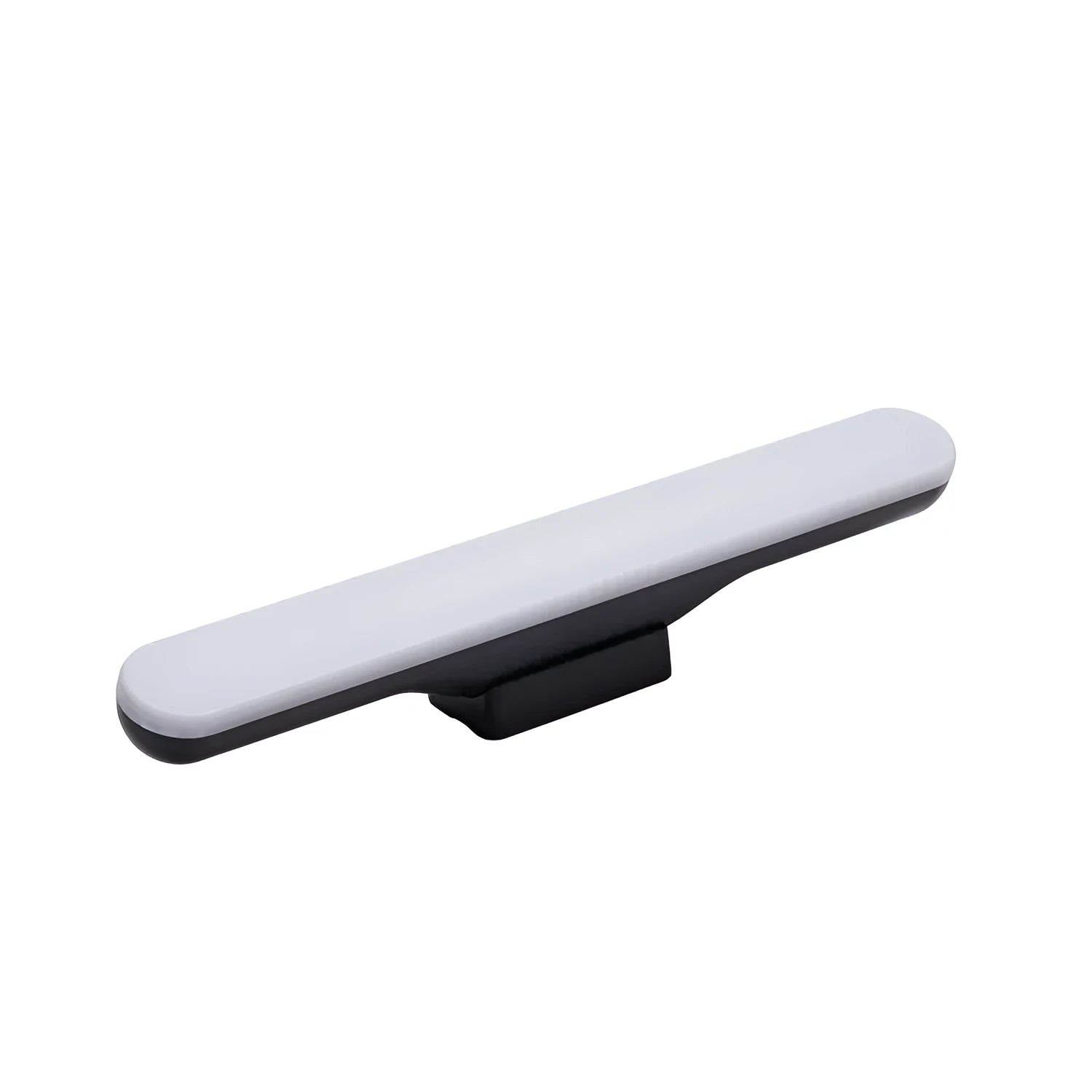 White plastic LED desk lamp with touch controls and adjustable brightness settings for study use