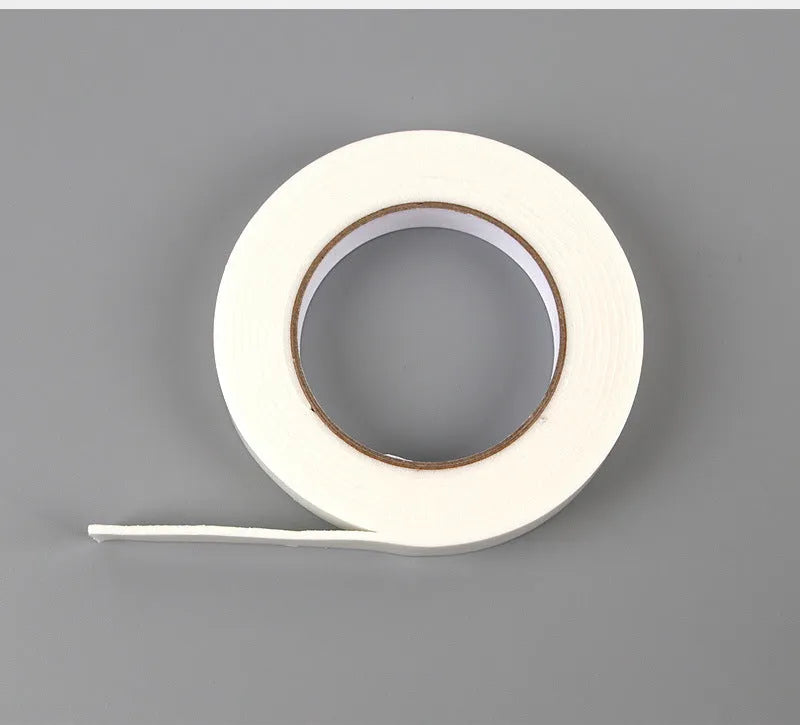 Foam double-sided adhesive tape 3mm thick with BOPP base, shown in 15mm, 18mm and 30mm width options