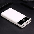 Digital display power bank DIY kit with plastic shell and 18650 battery compatibility
