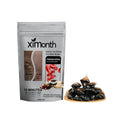Pack of 10 condensed clear gel beads for foot soak containing mugwort, bee venom, and aloe.