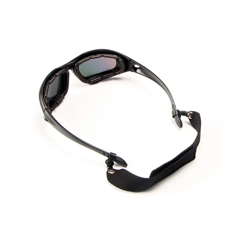 Tactical polarised cycling sunglasses with full rim PC frame for outdoor sports