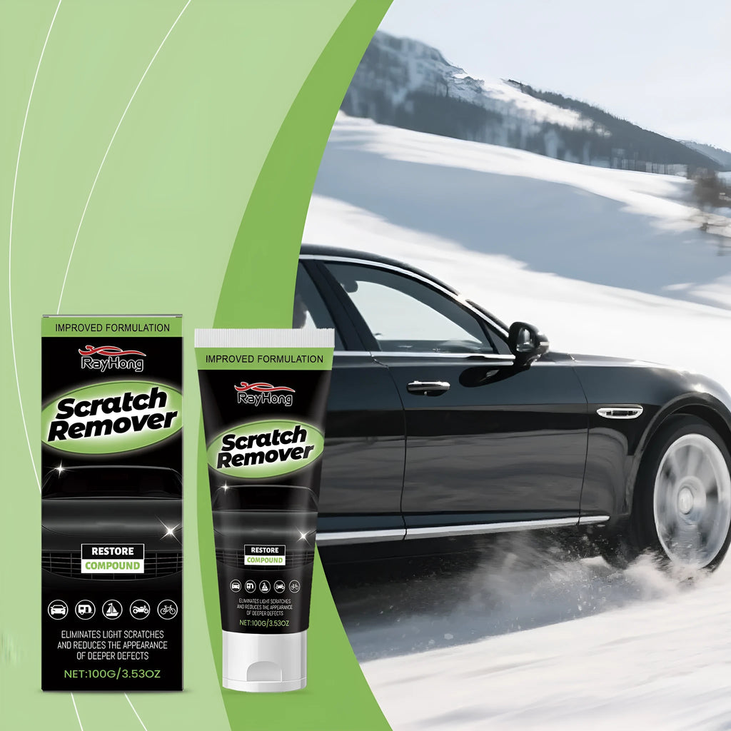 100g car scratch polish cream tube with calcium carbonate formula for vehicle paint repair