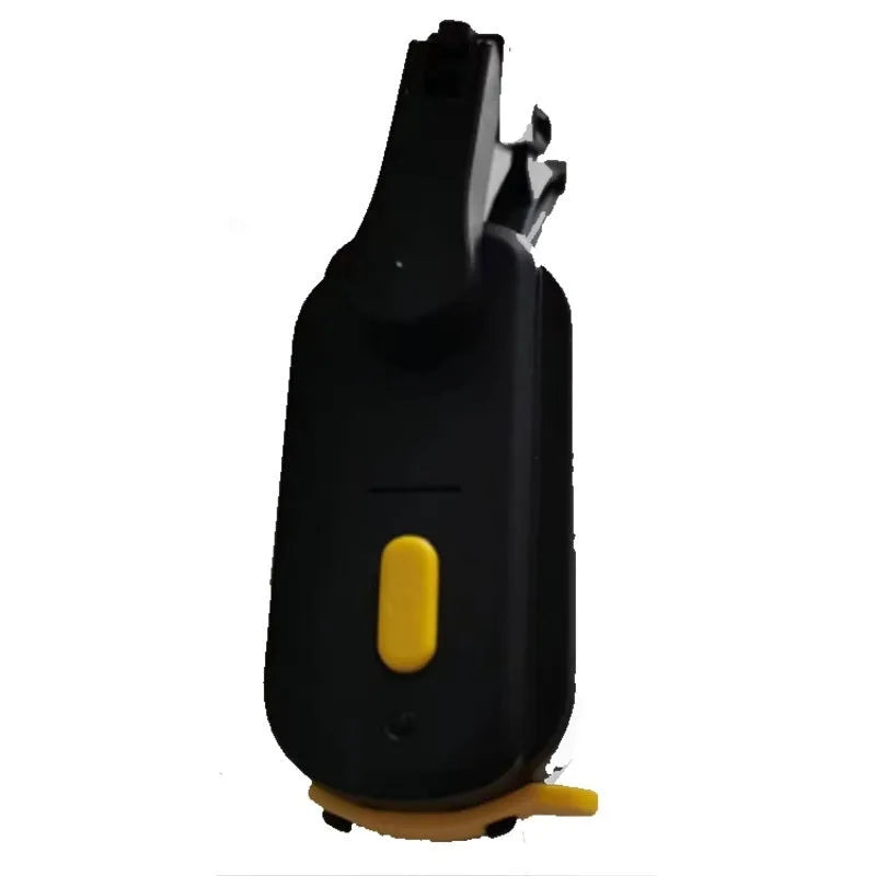 Black motorcycle helmet wiper unit with 65mm rubber blade for wet weather riding visibility