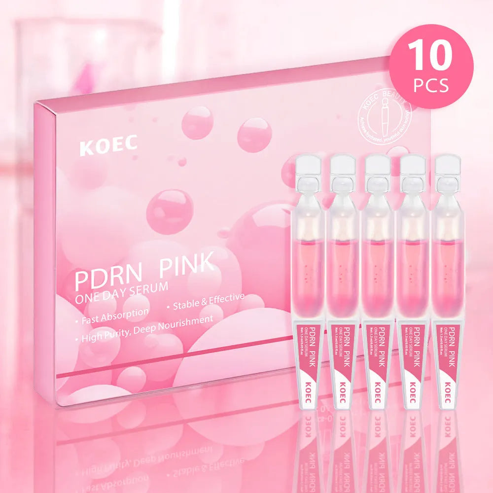 KOEC Powder Polypeptide Disposable Moisturising Face Mask 10 pack with latex material