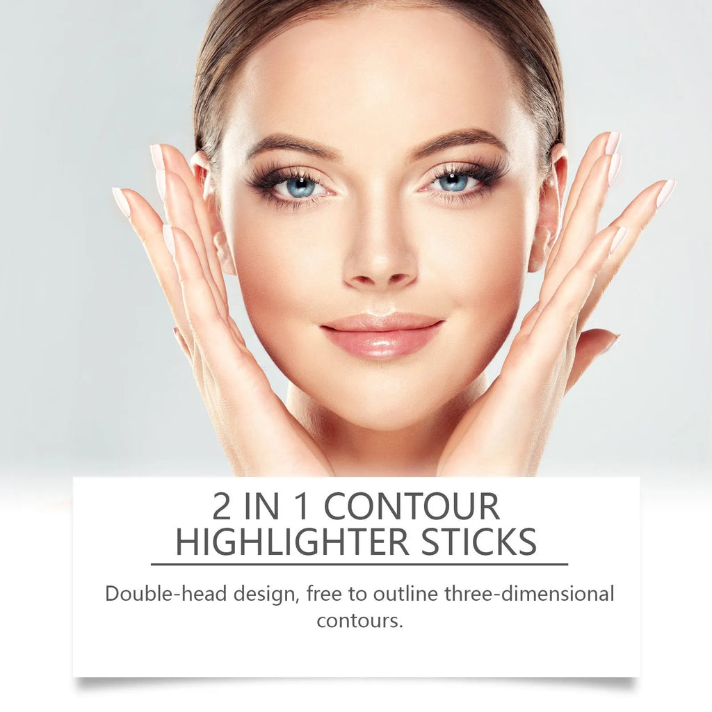 2-in-1 outline highlighter and repair pen in 7g size with three colour options