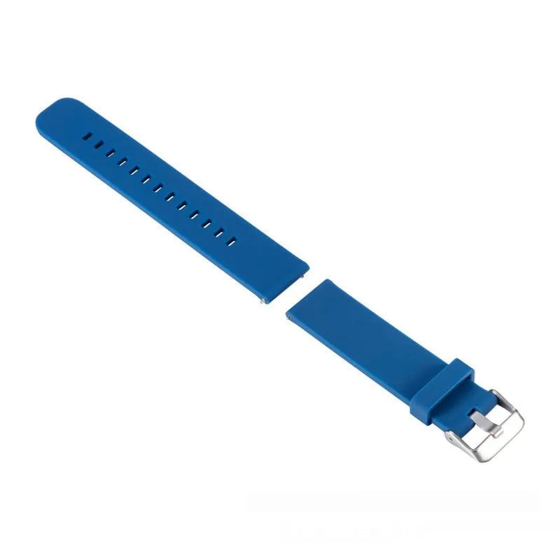 Jiaming Forerunner 245 silicone replacement watch strap in seven colour options with straight buckle