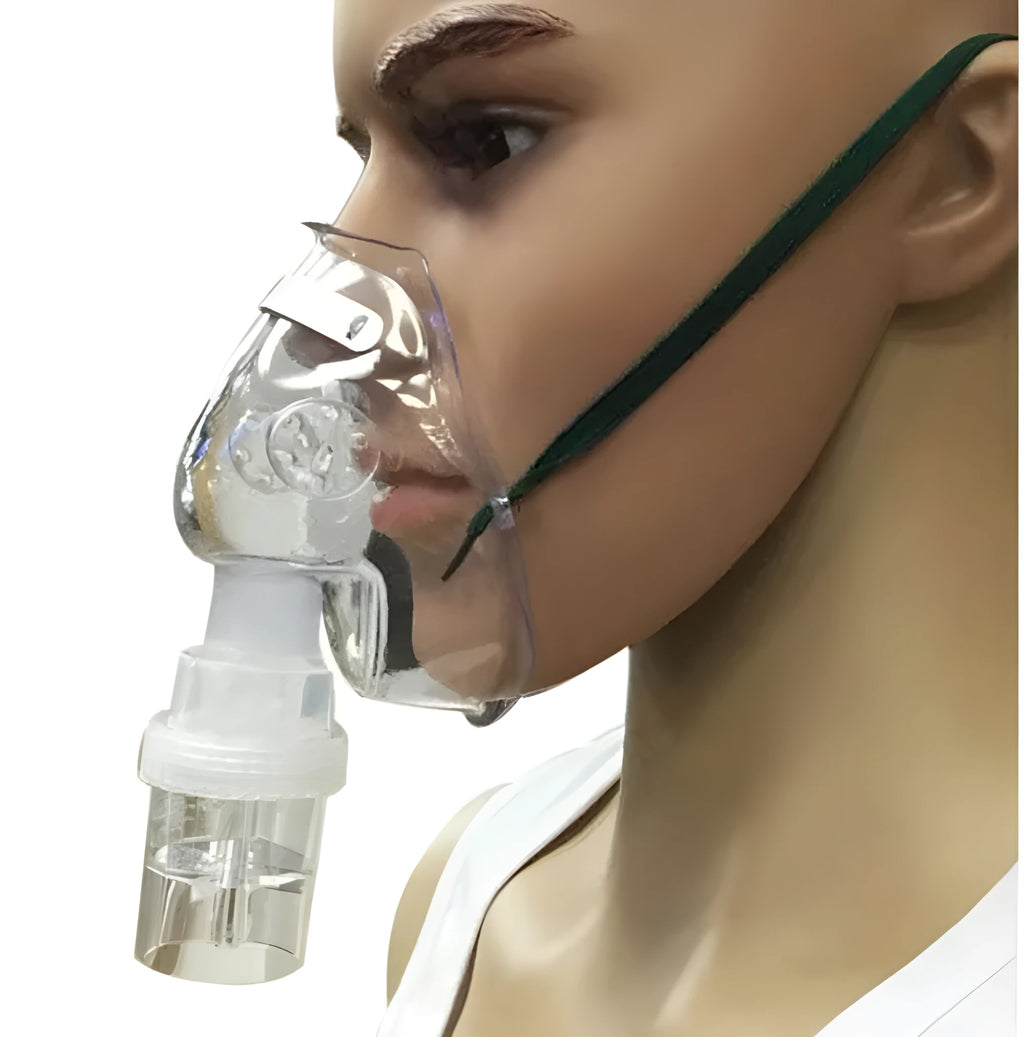 Soft silicone mask aid adjustment tool for disposable face masks in white packaging