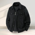 Men's slim fit ruffle coat in black, coffee, green or white colours with plus size options
