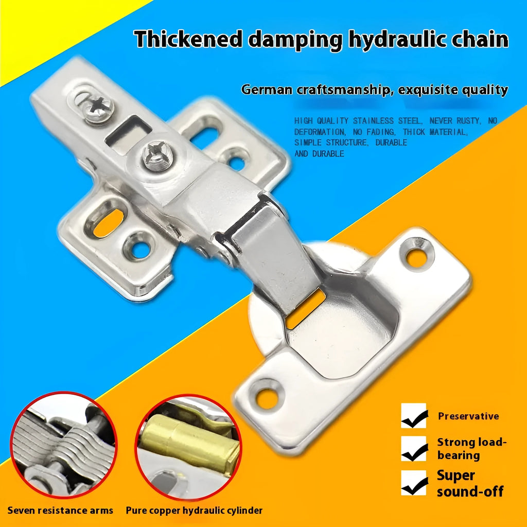 761 cold rolled steel hydraulic cabinet hinge with nickel plating