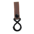 Nylon luggage velcro hook in assorted colours on a white background, showing the looped design and individual OPP pack.