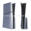 Four-piece ABS replacement shell set for PS5 Slim console in Cobalt Crystal Blue colour